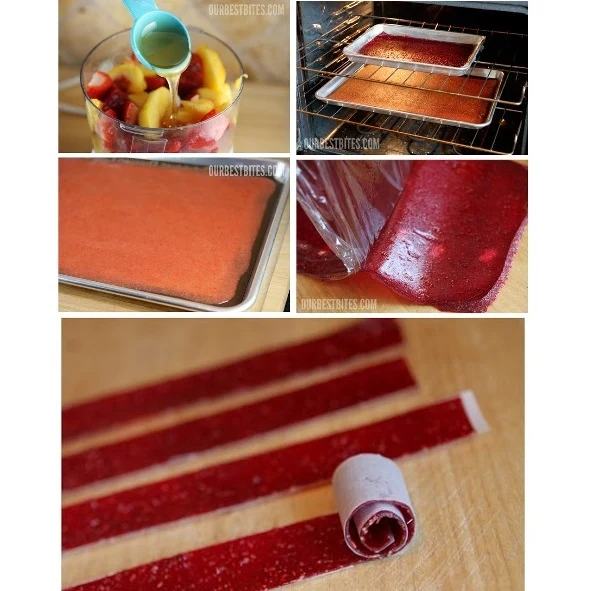 Fruit Roll-up at Home