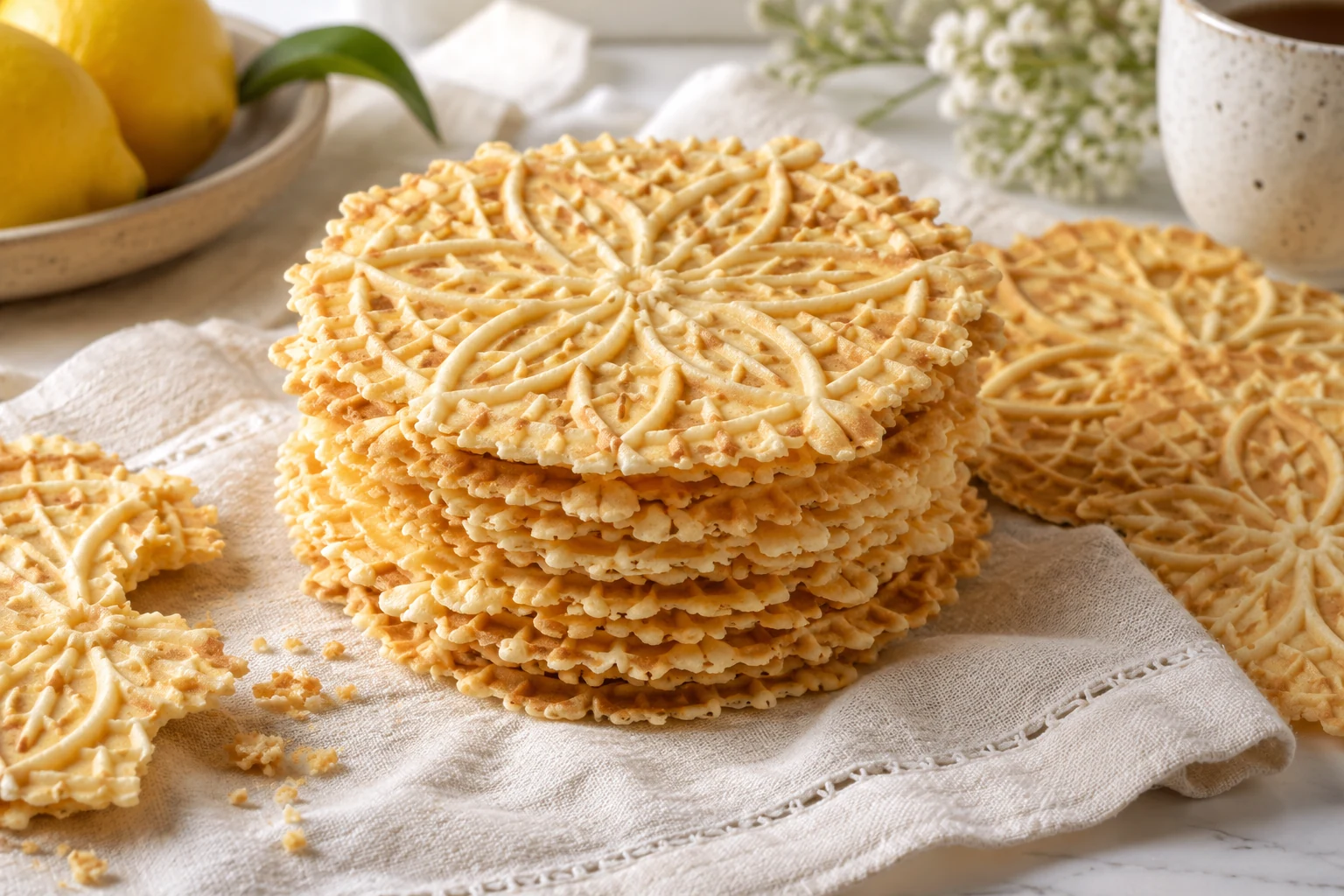 PIZZELLE: ITALIAN WAFER (AI-generated image)