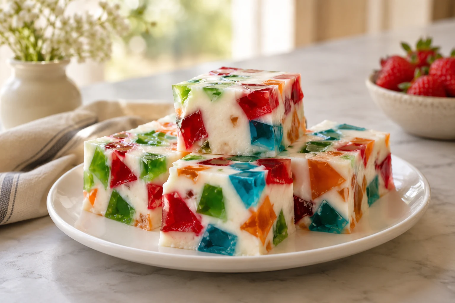 Broken Glass JELLO! (AI-generated image)