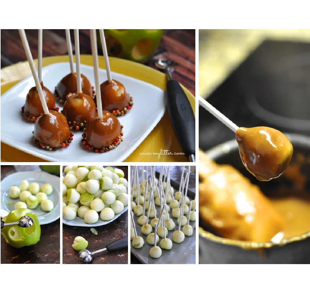 Bite-size Caramel Apple