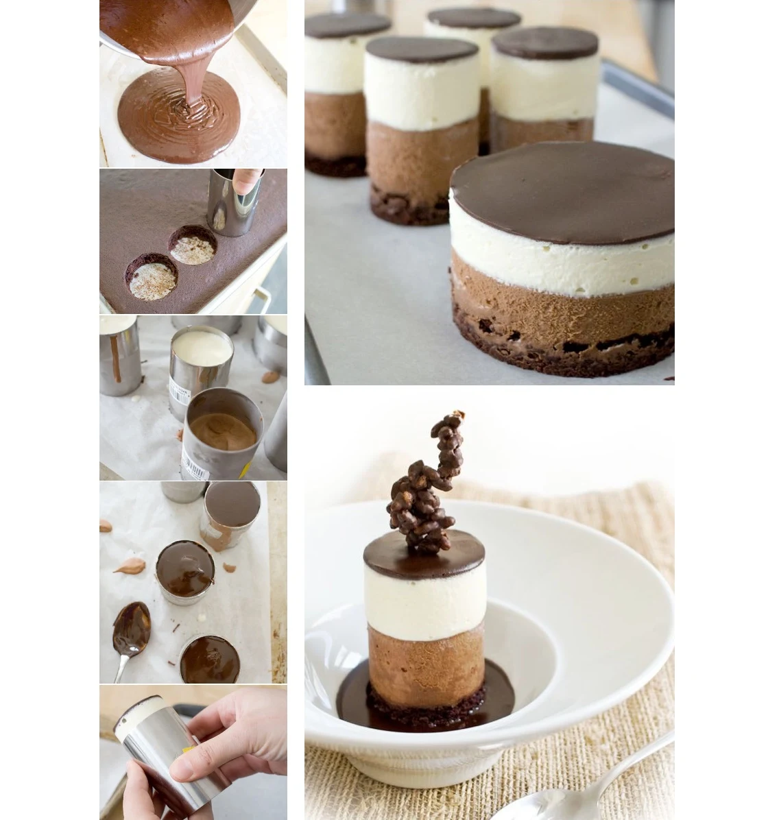 Triple Chocolate Mousse Cake