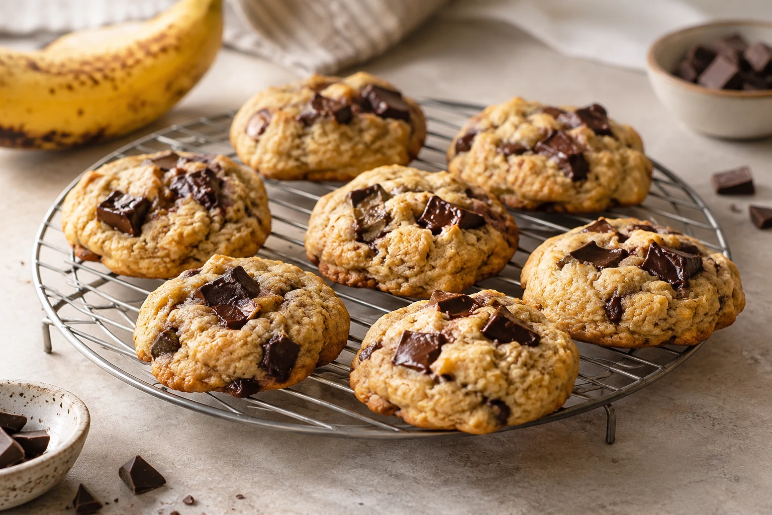 Banana Chocolate Cookie Recipe is HERE! (AI-generated image)