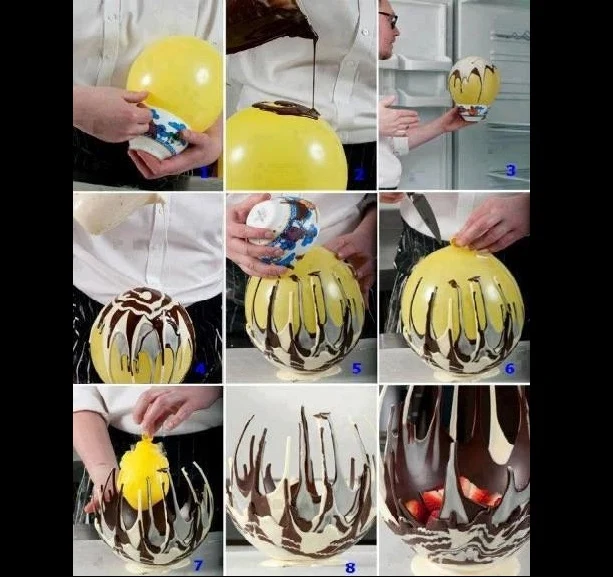 DIY Chocolate Bowls!