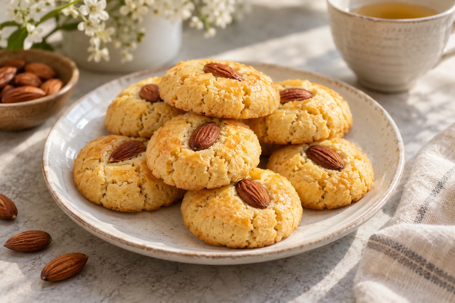 Chinese New Year Almond Cookie (AI-generated image)