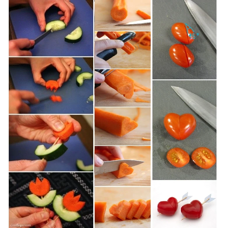 How to Cut Cute Veggie?