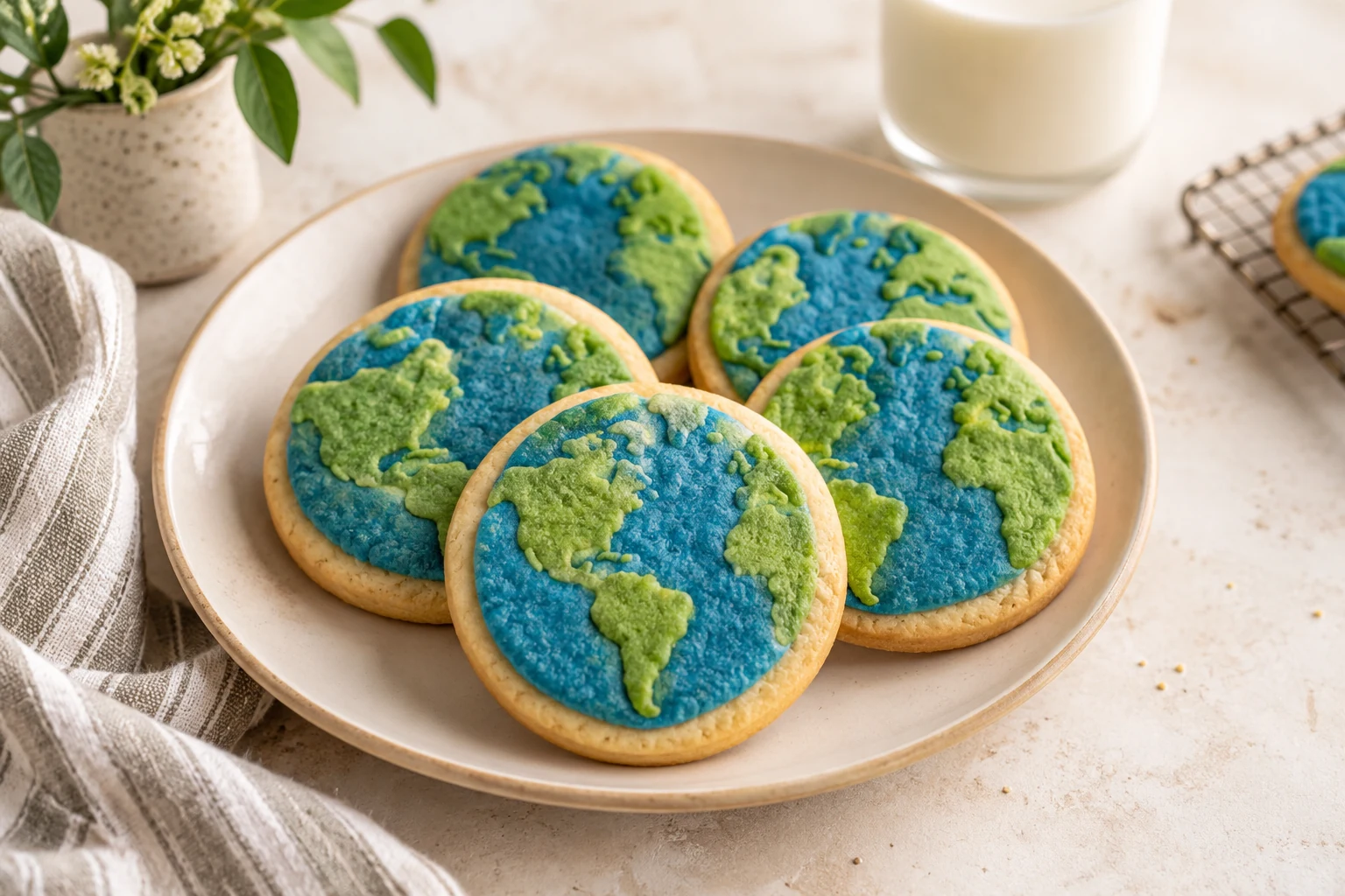 Earth's Day Cookies (AI-generated image)