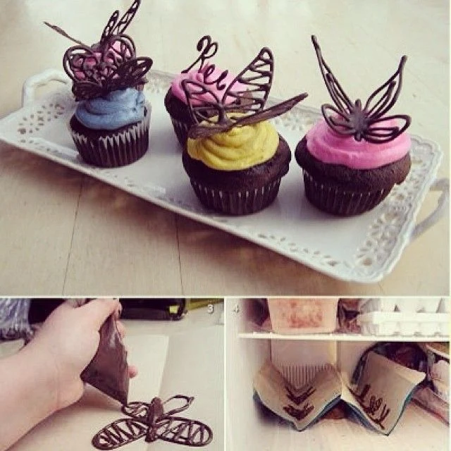 Make your Chocolate Butterfly